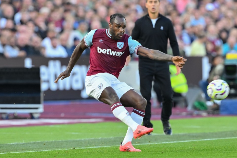 Michail Antonio put West Ham 1-0 up in the opening 47 seconds