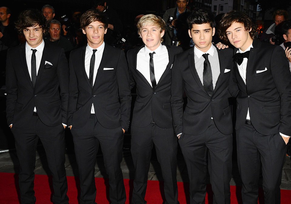 One Direction (from left to right) Liam Payne, Louis Tomlinson, Niall Horan, Zayn Malik and Harry Styles arriving for the 2011 GQ Men of the Year Awards at the Royal Opera House, Covent Garden, London. PRESS ASSOCIATION Photo. Picture date: Tuesday September 06, 2011. Photo credit should read:Ian West/PA Wire