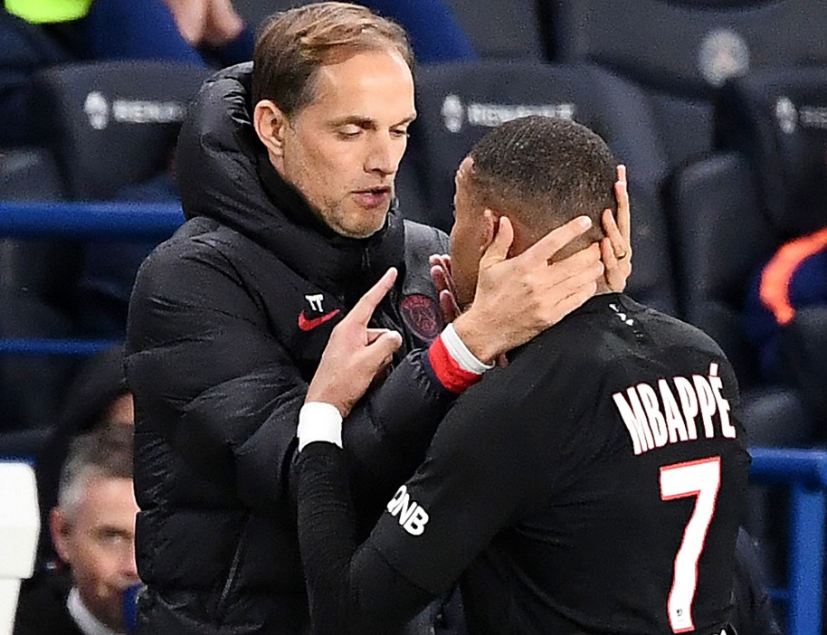 Kylian Mbappe and Thomas Tuchel had a brief fallout when the France star was subbed