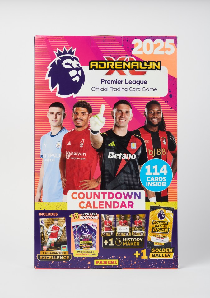 A good calendar for football fans, and it's bigger and better than ever