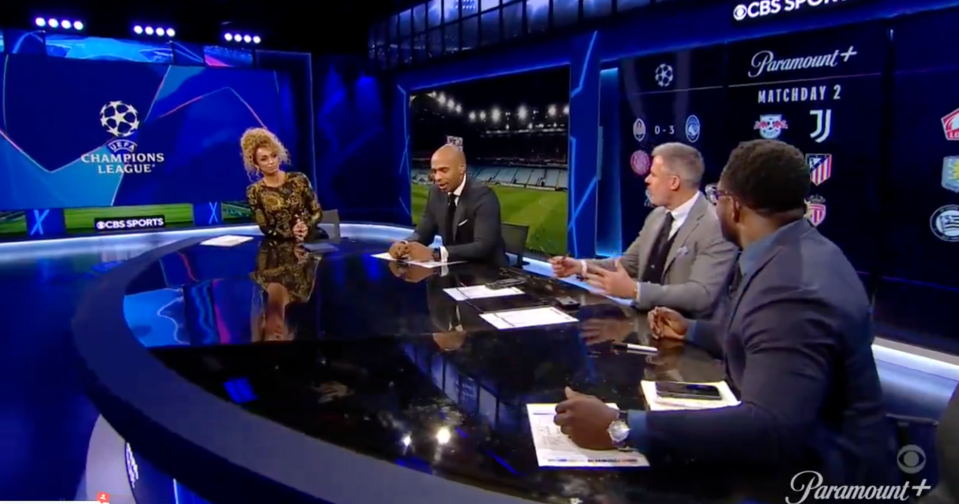 The whole panel piled in on Micah Richards