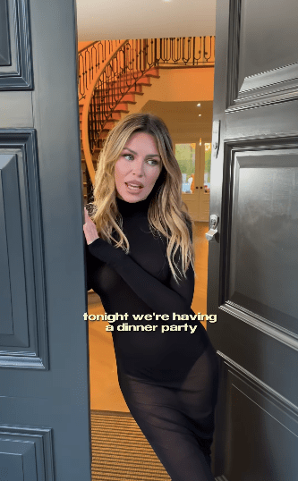 Abbey Clancy welcomes fans into her mansion