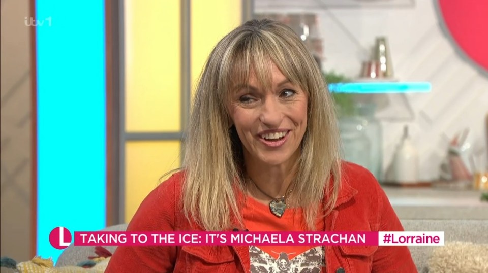 Michaela Strachan appeared on Lorraine to share the exciting news