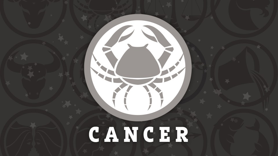 Cancer is the sign of the crab