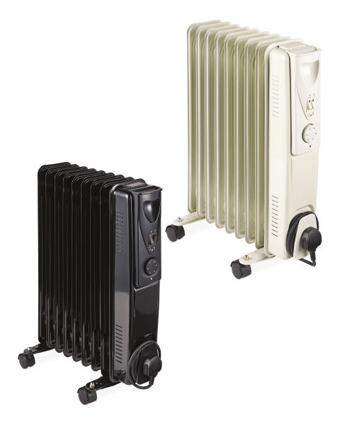 These oil-filled radiators will be available to buy in Aldi from October 20