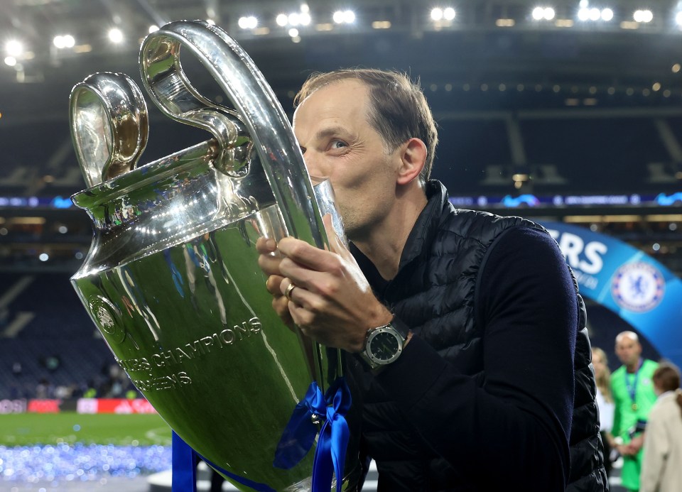 Tuchel won the Champions League with Chelsea three years ago