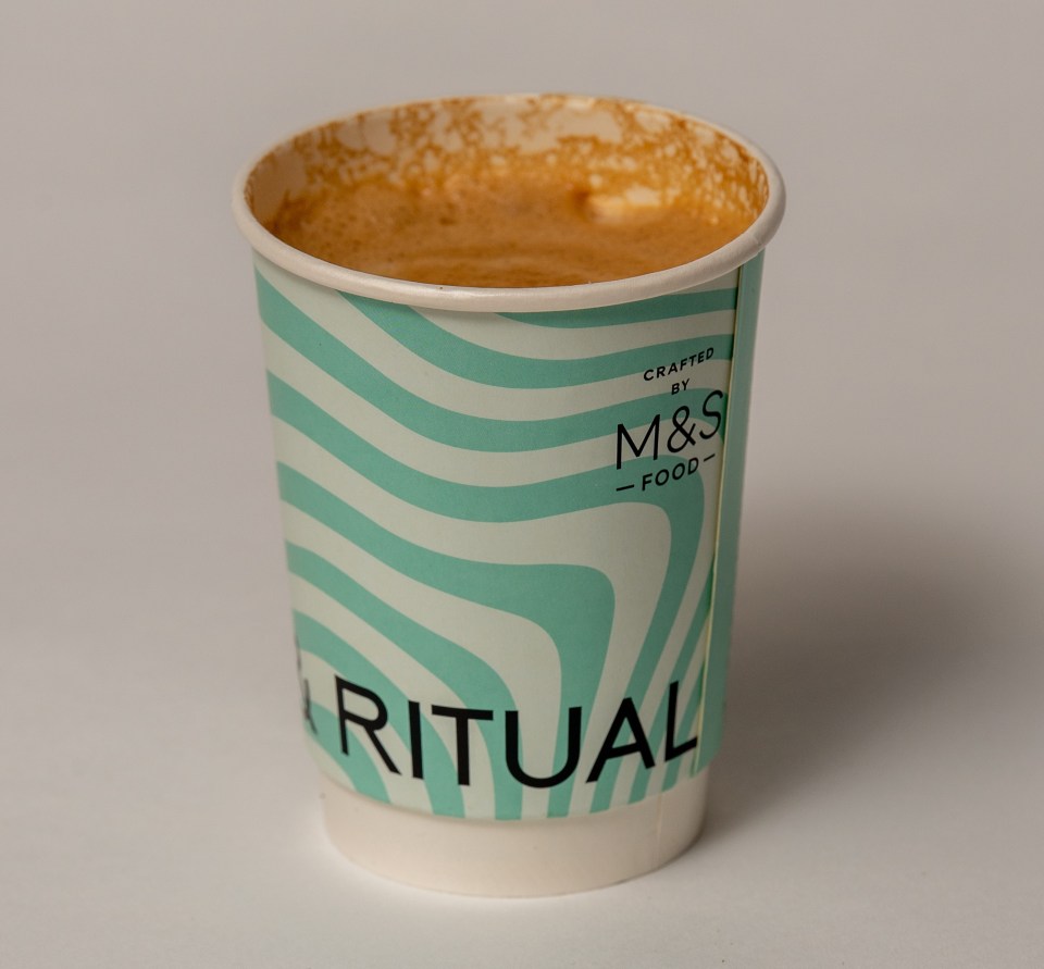 M&S Cafe Cinnamon Bun Latte is pretty low in calories and not too sugary despite the taste