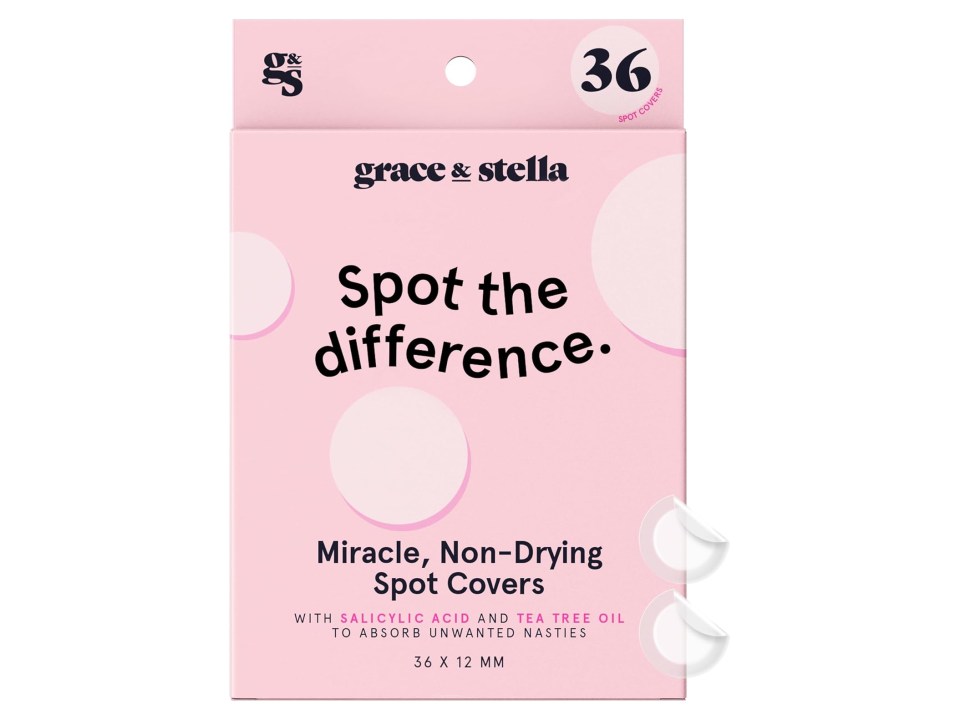 Grace & Stella's Pimple Patches both combat and conceal unwanted spots