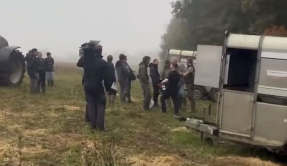 His partner Lisa gave an insight into filming of the new Clarkson's Farm this week