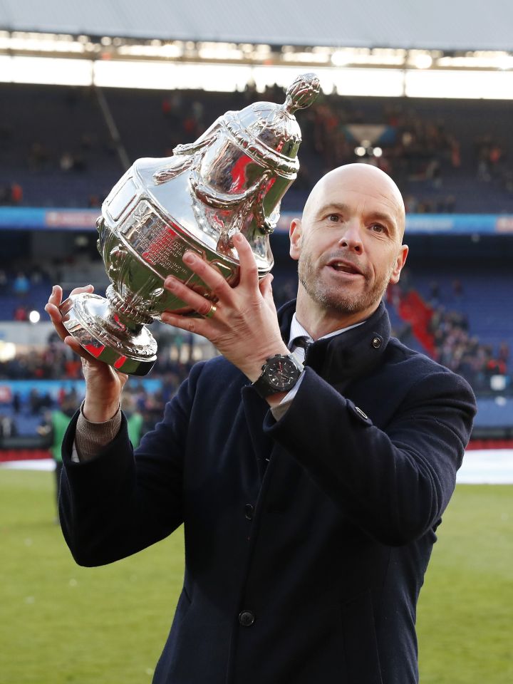 Erik ten Hag was their manager and tipped to become a coaching great