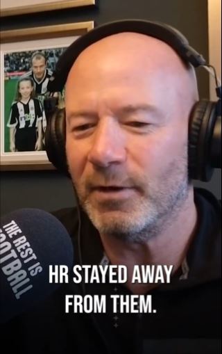 a man wearing headphones says " hr stayed away from them "