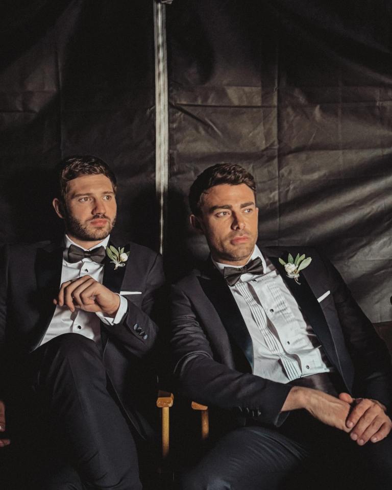 Alexander Lincoln and Jonathan Bennett star in new movie The Groomsman