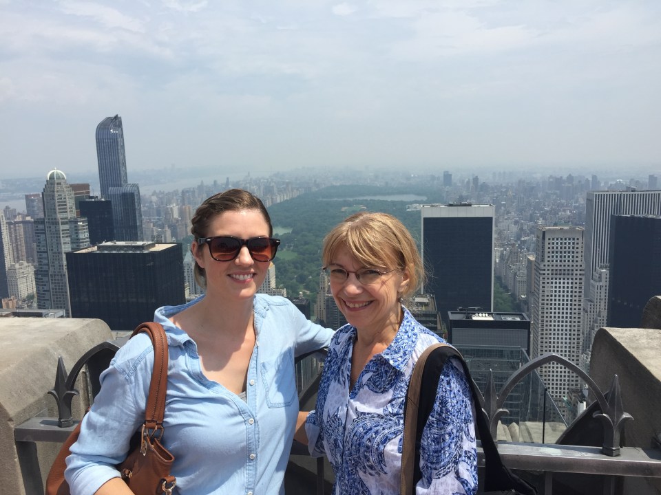 Alicia Duncan, left, with her late mother Donna, who was helped to take her own life