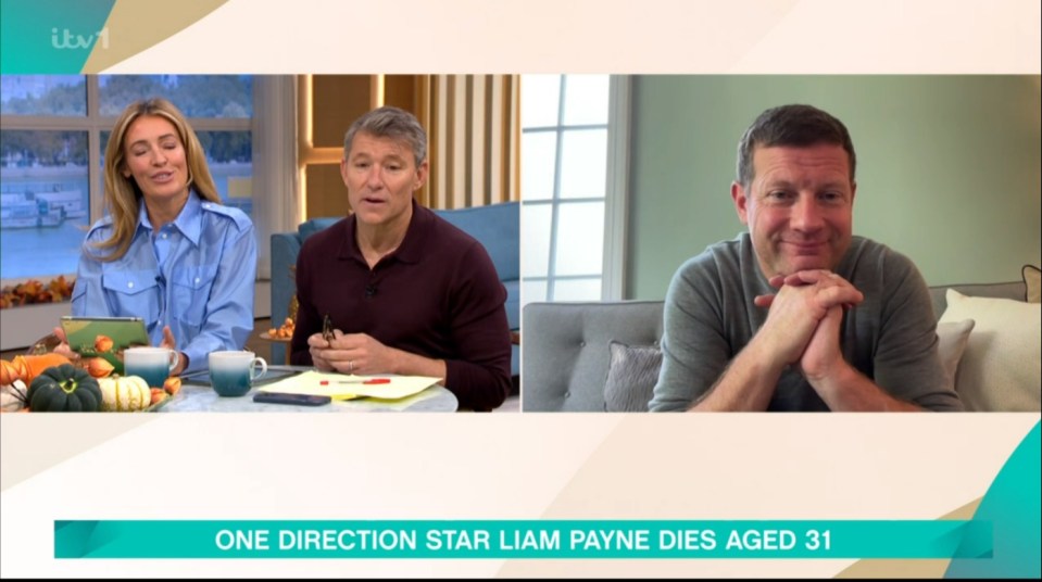 The former X Factor presenter recalled the last moment he shared with Liam