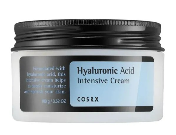 a jar of cosrx hyaluronic acid intensive cream