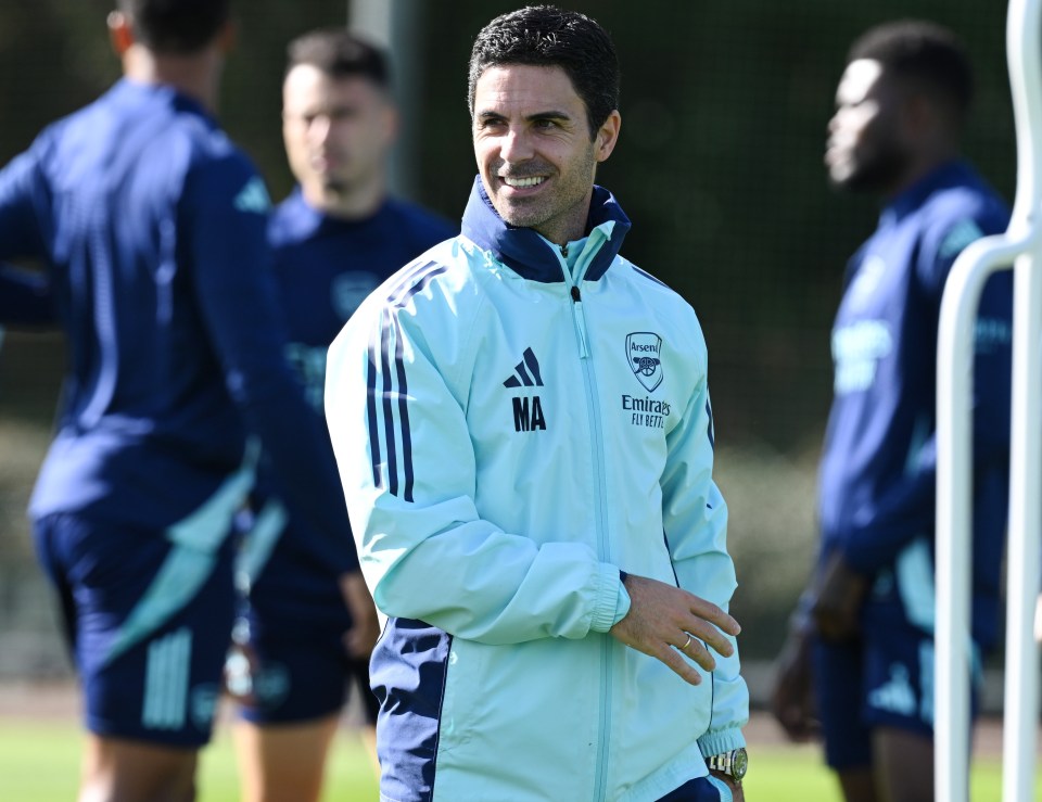 Mike Arteta is revolutionising Arsenal's training drills at the Sobha Realty Training Centre