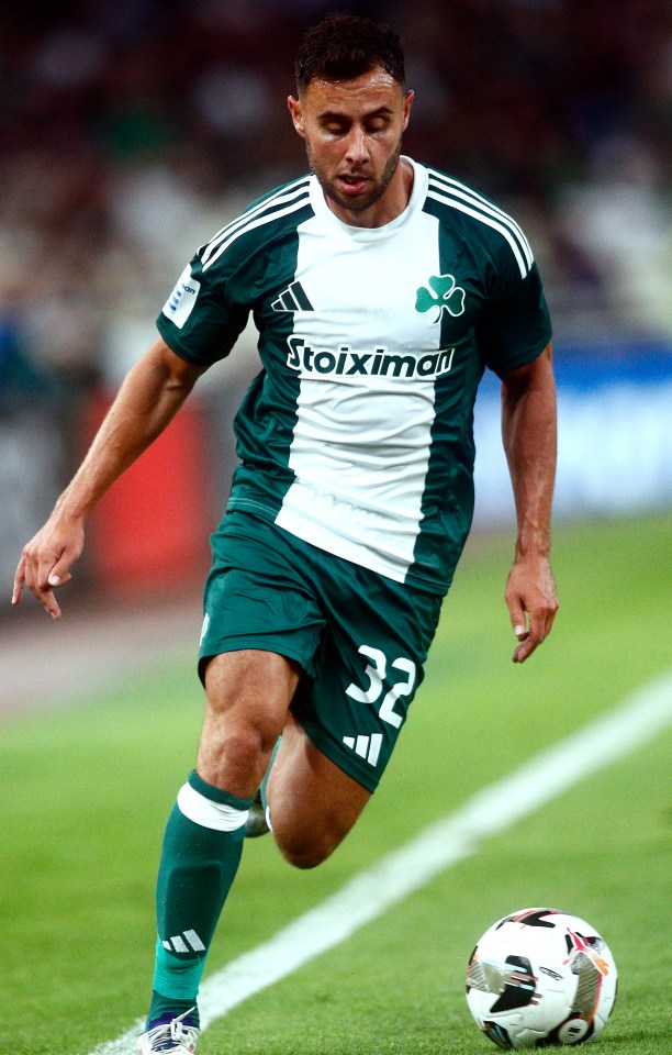 George Baldock last played for Panathinaikos