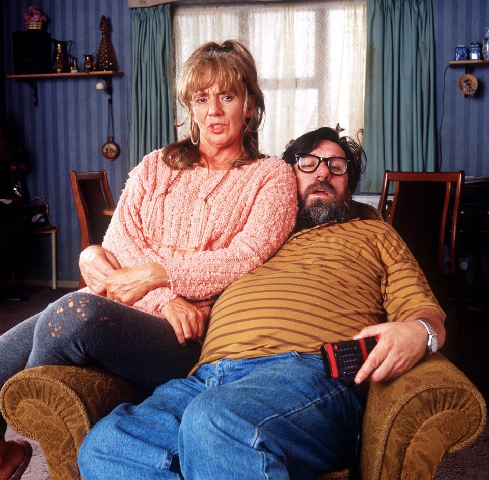 Ricky and Sue on The Royle Family