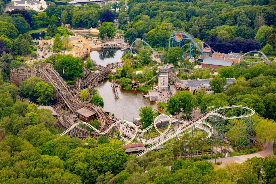 Efteling features over 30 rides and attractions