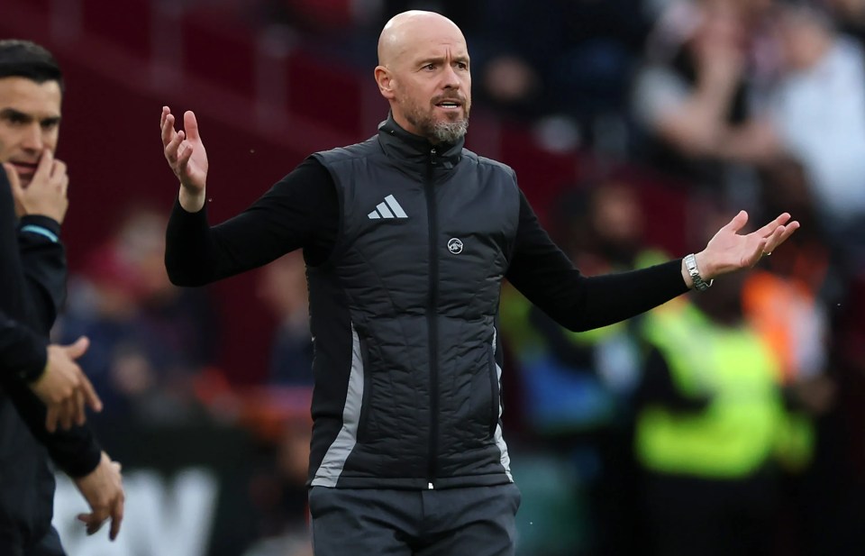 It was another miserable afternoon for Erik ten Hag's side