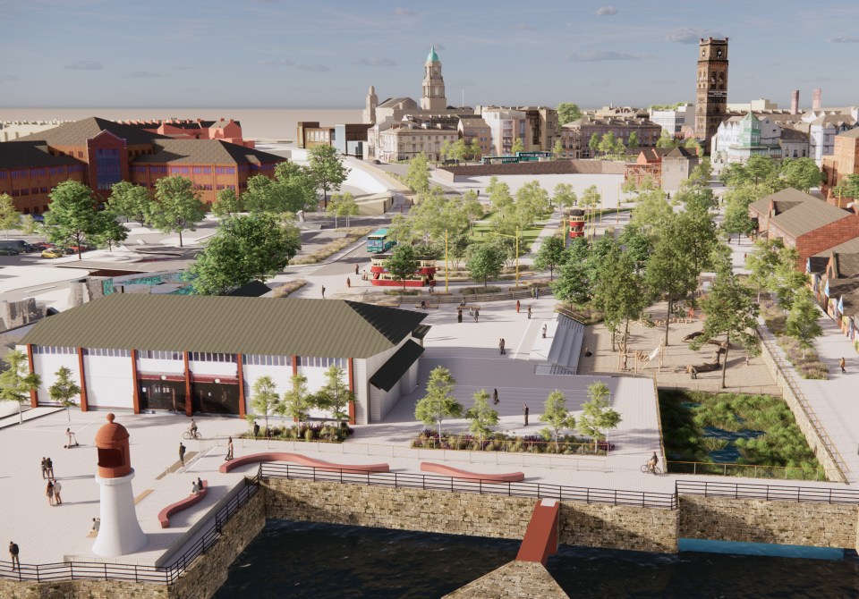 Birkenhead has revealed its £51million renovation plans