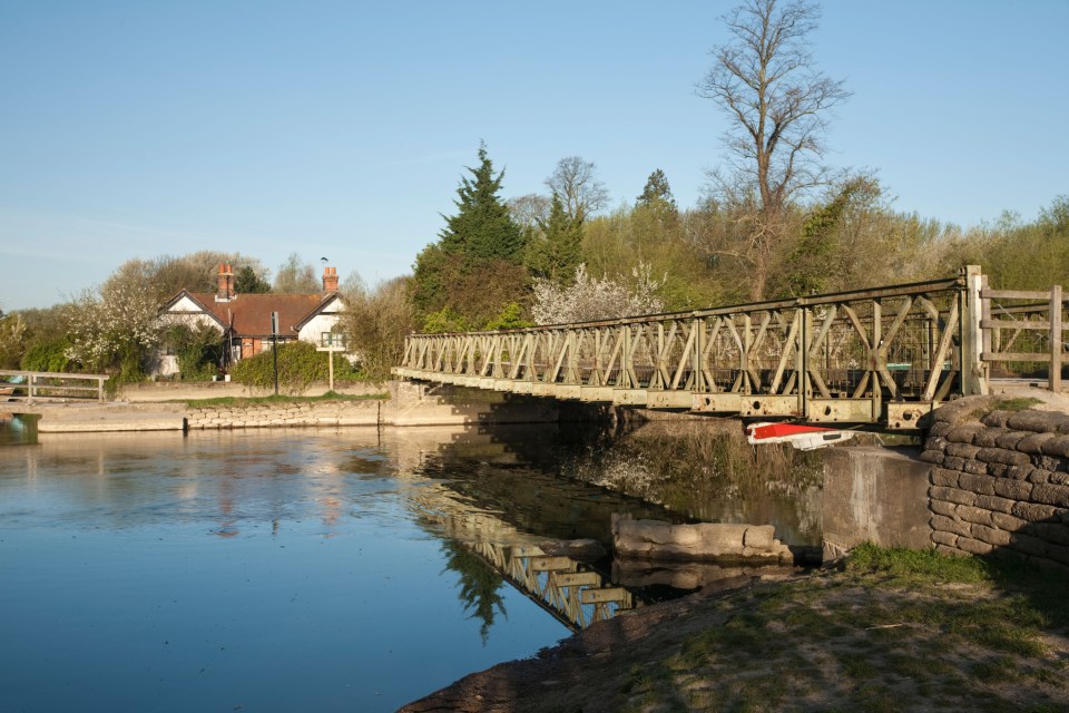 Friends on the bridge at the same time reported Wesley had been 'apprehensive' about jumping in