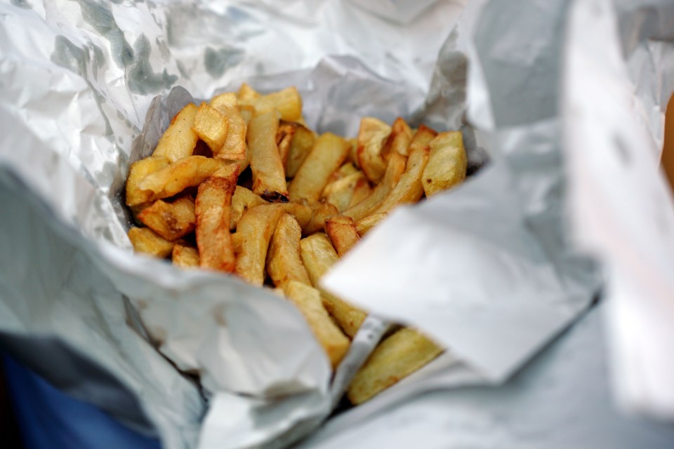 Brits rank chips as one of their favourite foods (stock image)