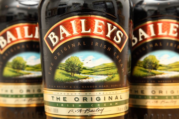 three bottles of baileys the original irish cream