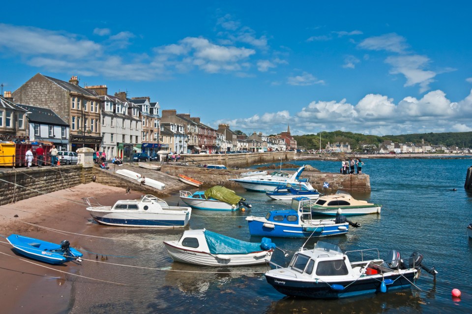 Cumbrae is a tiny Scottish island that's just 10 minutes from the mainland