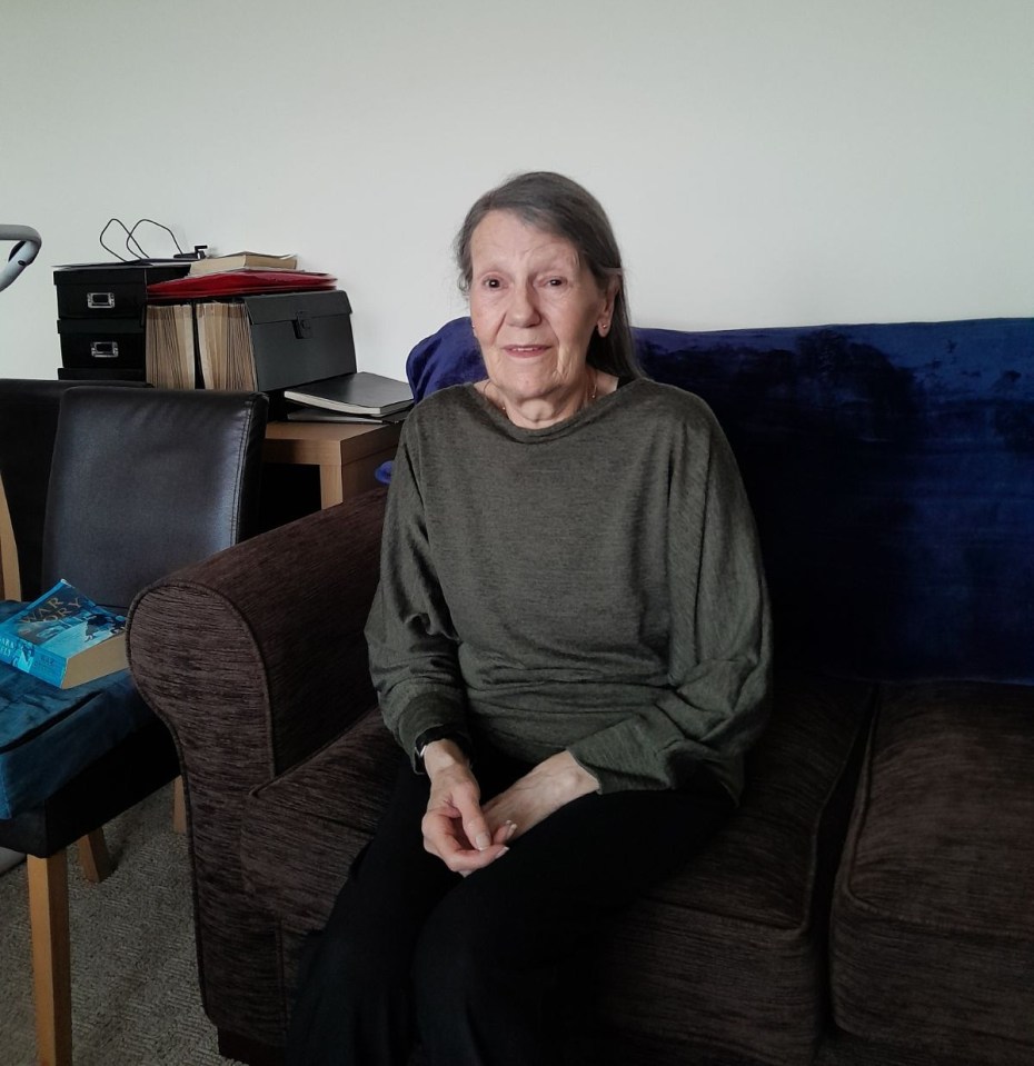 Jenny Ward, 74, is struggling to survive on her £800 a month pension