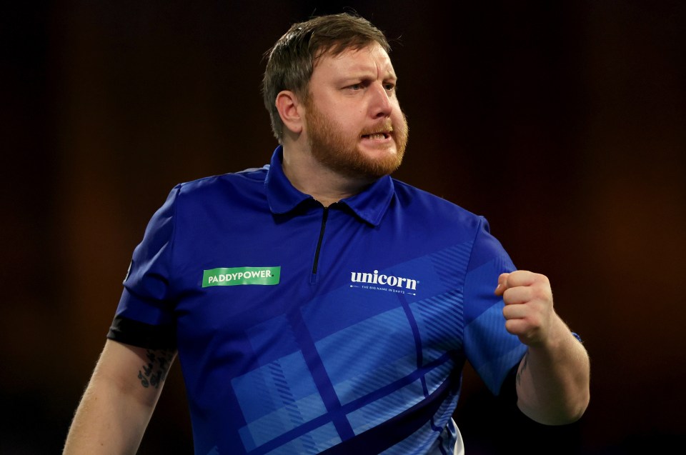 Cameron Menzies accidentally turned the air blue after winning his first PDC title