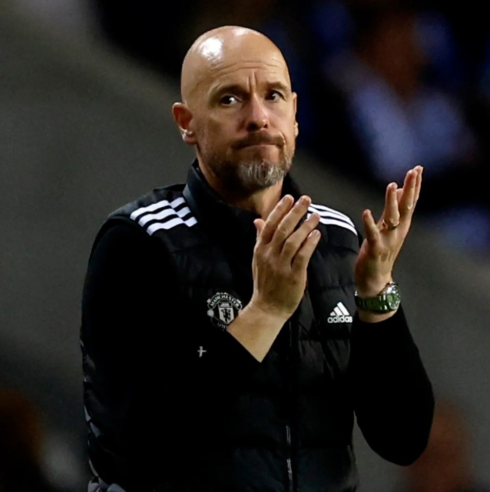 Despite claiming he will get it right, Ten Hag looked under pressure