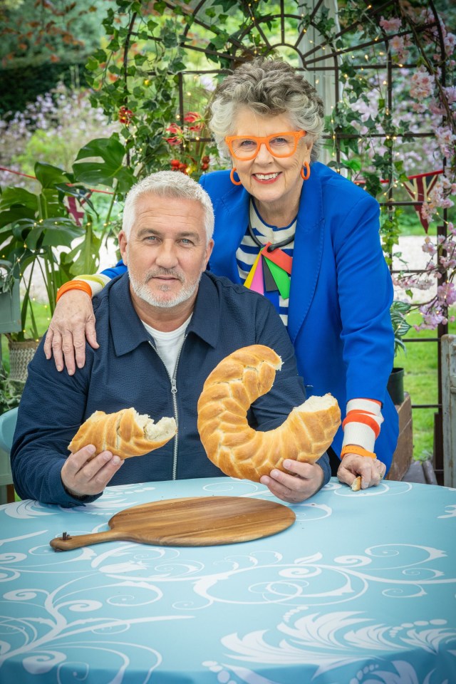 Judges Paul Hollywood and Dame Prue Leith were on hand to oversee the bakes