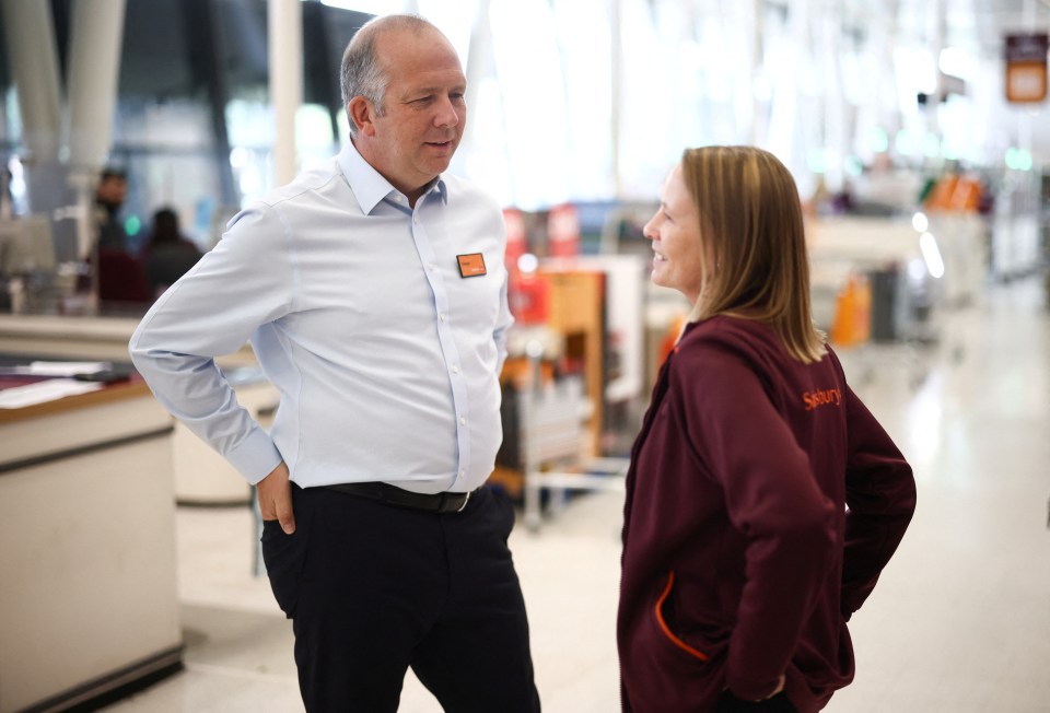 Sainsbury's boss Simon Roberts has argued extra business costs from workers' rights reform need to be balanced out