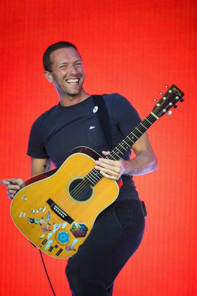 Chris Martin told the group they 'sound terrific'