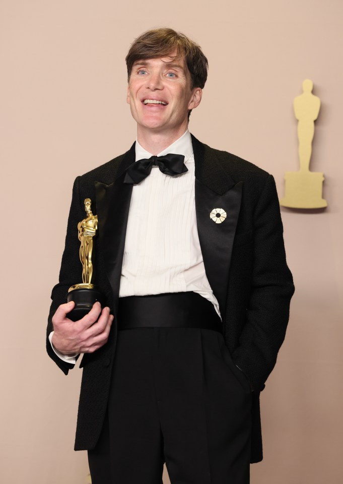 Cillian won the Best Actor Oscar for his role in Oppenheimer in March