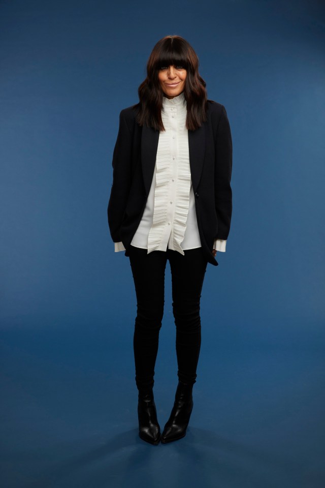 Claudia Winkleman has admitted she wants to look like 'a male mature French student'