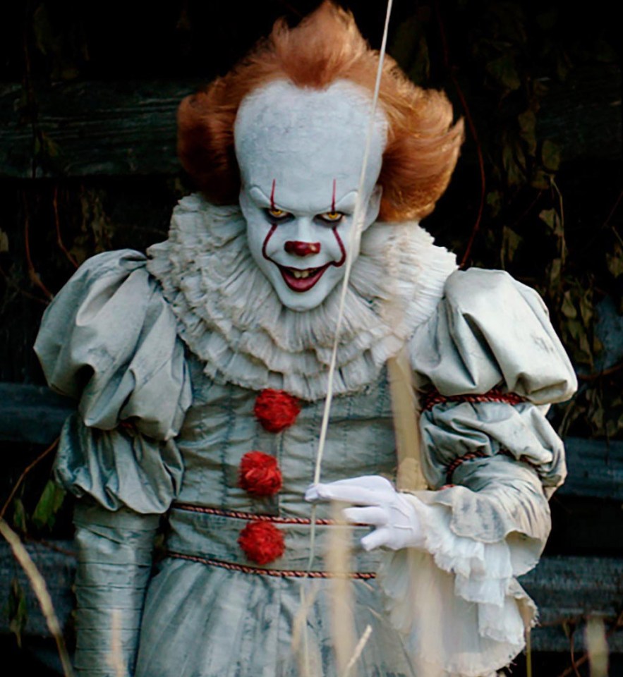 Creepy clown Pennywise from Stephen King’s It is sixth