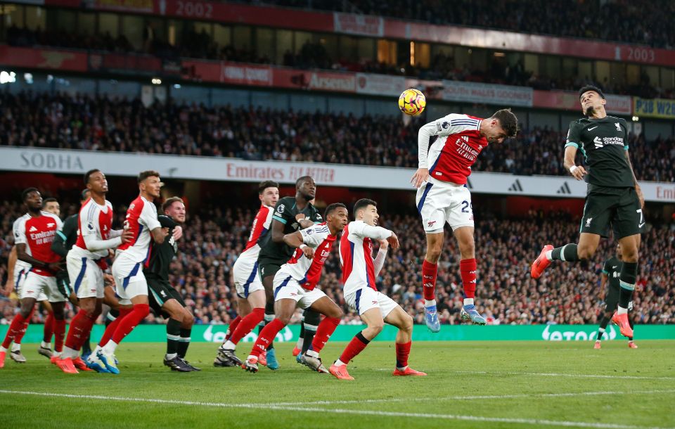 Luis Diaz did brilliantly to flick the corner on as Alexis Mac Allister blocked White