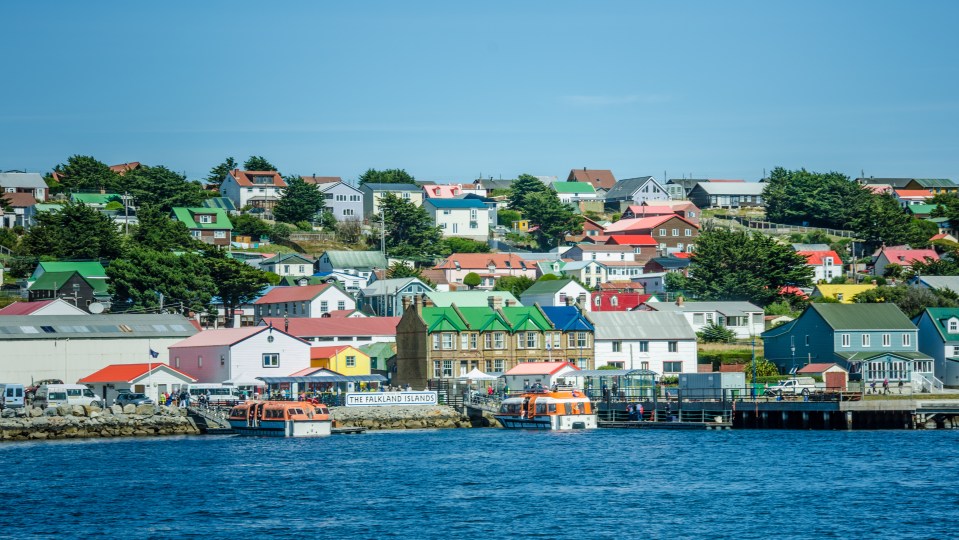 Argentina has made a fresh claim on the Falkland Islands (pictured)