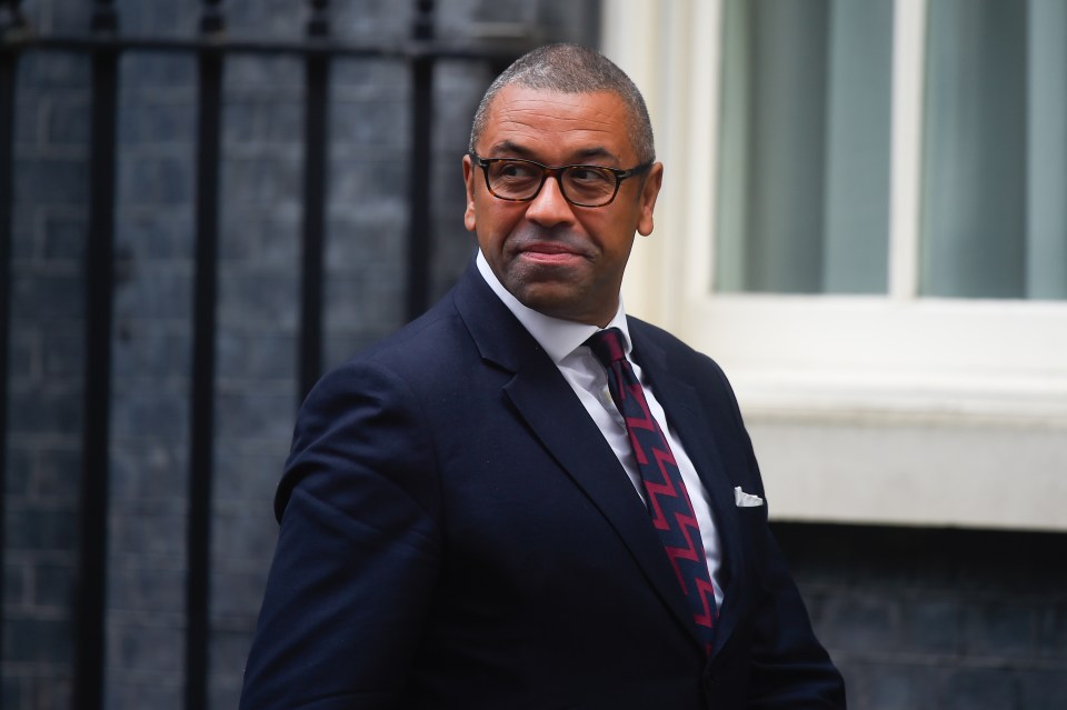 James Cleverly came third, just 24 hours after being top