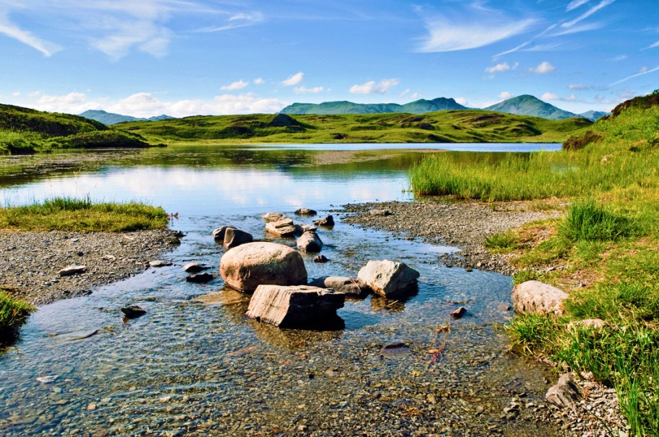 Tarn Hows (pictured) is a popular walking route near Coniston