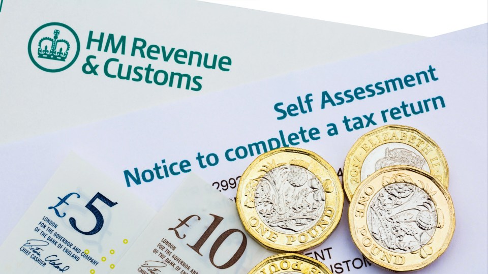 a notice to complete a tax return from hm revenue & customs