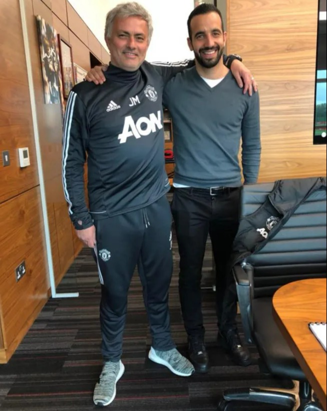 Amorim worked an internship under Jose Mourinho at Manchester United