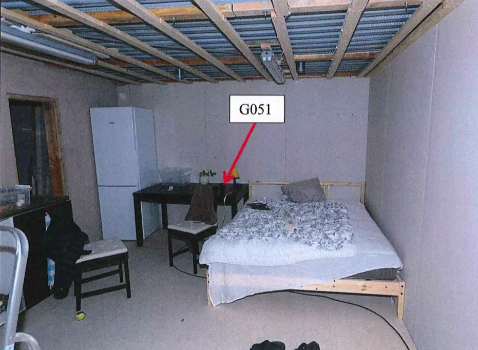 Inside the bunker where Isabel was held captive for six days