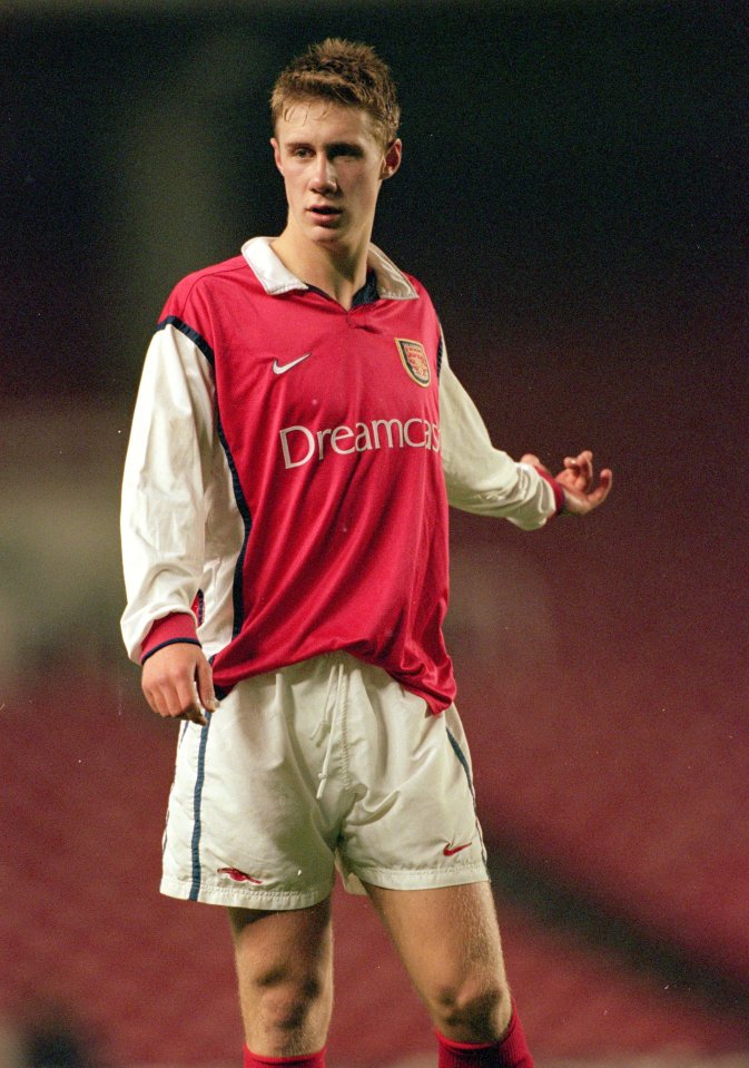 David Noble came through the ranks at Highbury