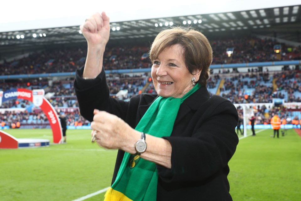 Delia Smith has stepped down from her role as Norwich chief