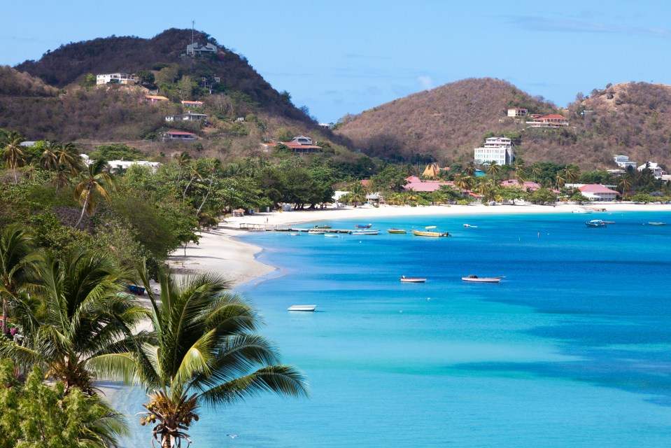 Grand Anse Bay is an award winning beach