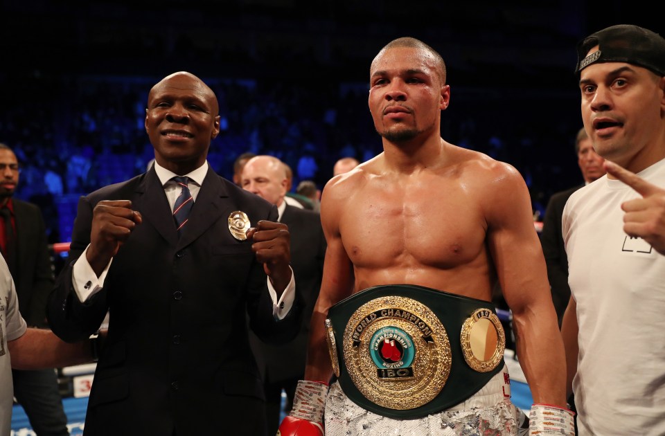 Eubank Jr has claimed his father hasn't taken in an interest in him for a 'long period of time'