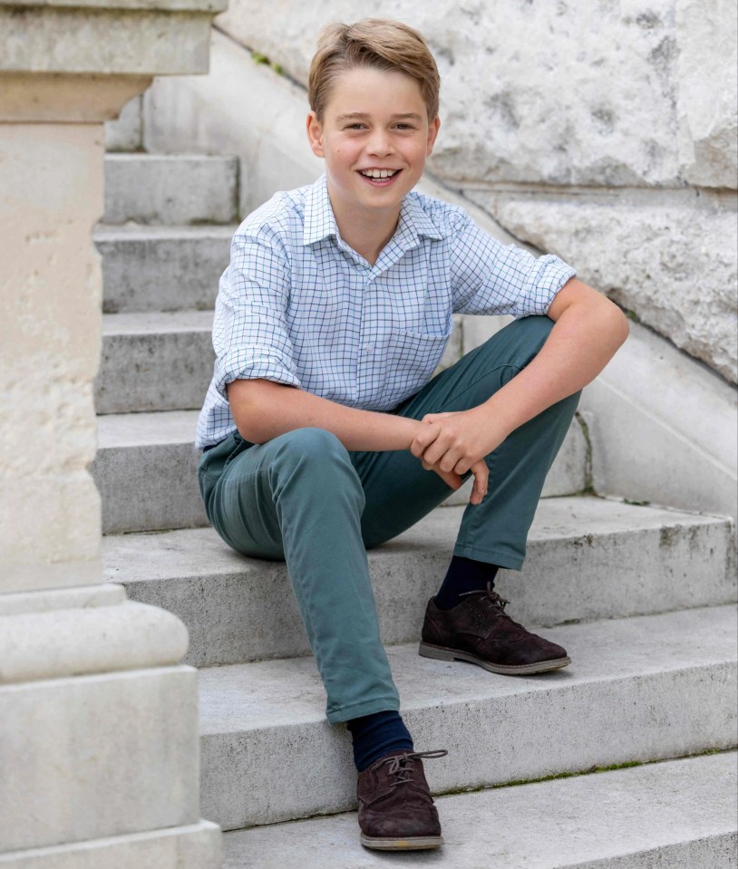 Prince George, 11, is second in line for the British throne - but you may bump into him at the local pizza parlour